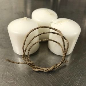 Organic Beeswax Coated Twine for Candle Making & Other Crafts